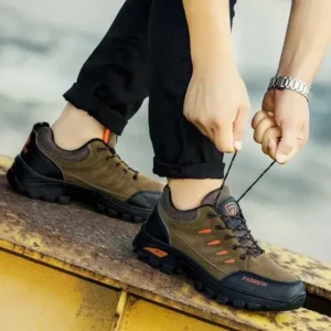 Whataoffers Men'S Casual Outdoor Non-Slip Hiking Sneakers