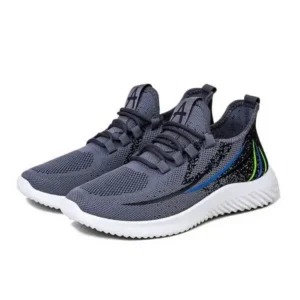 Whataoffers Men Casual Lightweight Breathable Mesh Sneakers