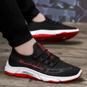 Whataoffers Men Casual Lightweight Breathable Sneakers