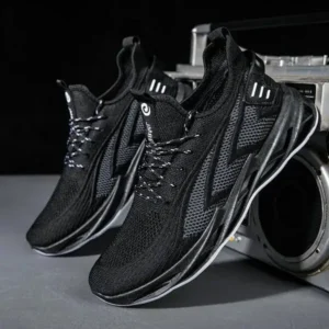 Whataoffers Men Casual Lightweight Breathable Sneakers