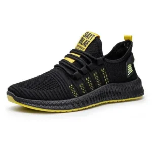 Whataoffers Men Casual Mesh Breathable Sneakers