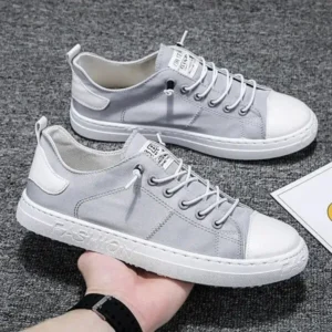 Whataoffers Men Casual Canvas Shoes