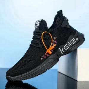 Whataoffers Men Casual Mesh Breathable Sneakers