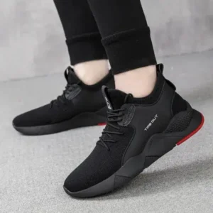 Whataoffers Men Fashion Breathable Lightweight Sneakers