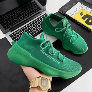 Whataoffers Men Fashion Breathable Lightweight Sneakers