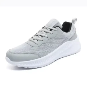 Whataoffers Men Fashion Breathable Lightweight Plus Size Sneakers