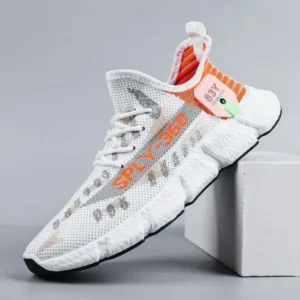 Whataoffers Men'S Fashion Luminous Breathable Lightweight Sneakers