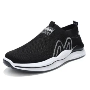 Whataoffers Men'S Casual Breathable Mesh Sneakers