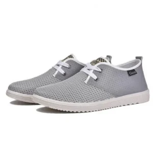 Whataoffers Men'S Fashion Breathable Mesh Sneakers