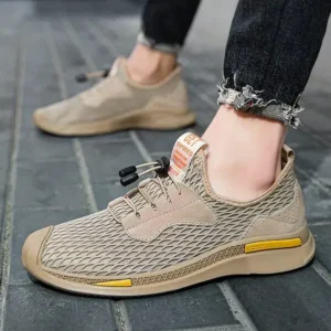 Whataoffers Men'S Casual Breathable Mesh Sneakers