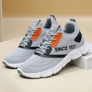 Whataoffers Men'S Casual Mesh Low Top Breathable Sneakers