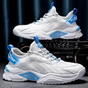 Whataoffers Men'S Fashion Breathable Mesh Sneakers