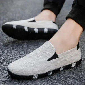 Whataoffers Men'S Casual Breathable Cloth Sneakers