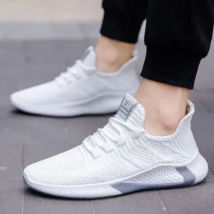 Whataoffers Men'S Fashion Breathable Lightweight Sneakers