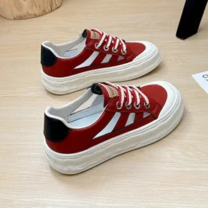 Whataoffers Women Fashion Breathable Casual Sneakers