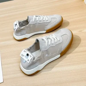 Whataoffers Women Fashion Breathable Elastic Sneakers