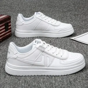 Whataoffers Men Fashion Plus Size Breathable Lightweight Sneakers