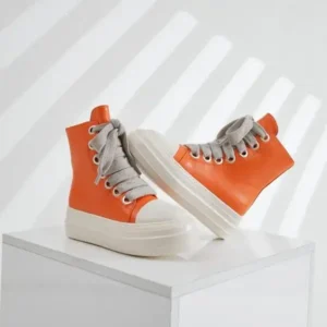 Whataoffers Women Casual Platform High Top Shoes